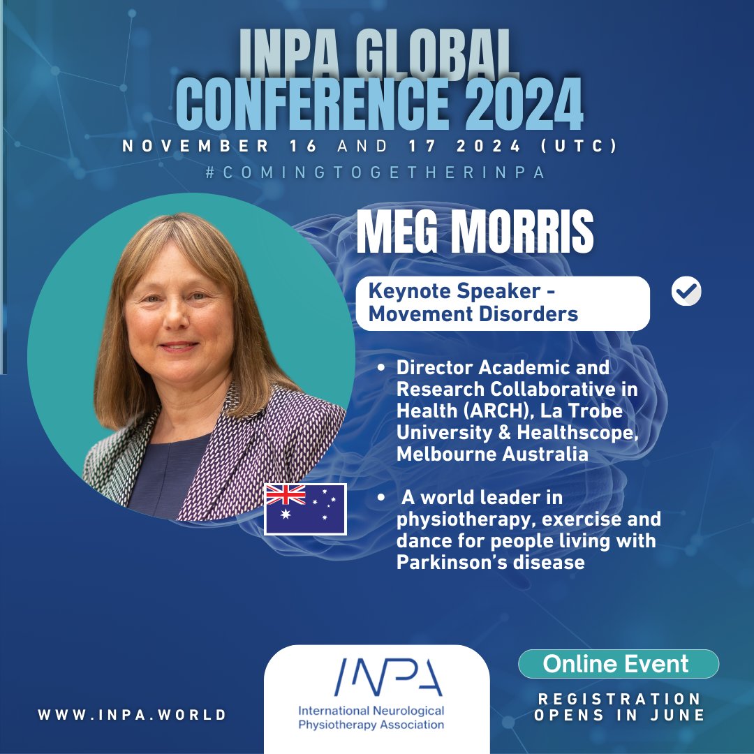 Second of four keynote speakers for INPA Global Conference #parkinson #dance #comingtogetherINPA