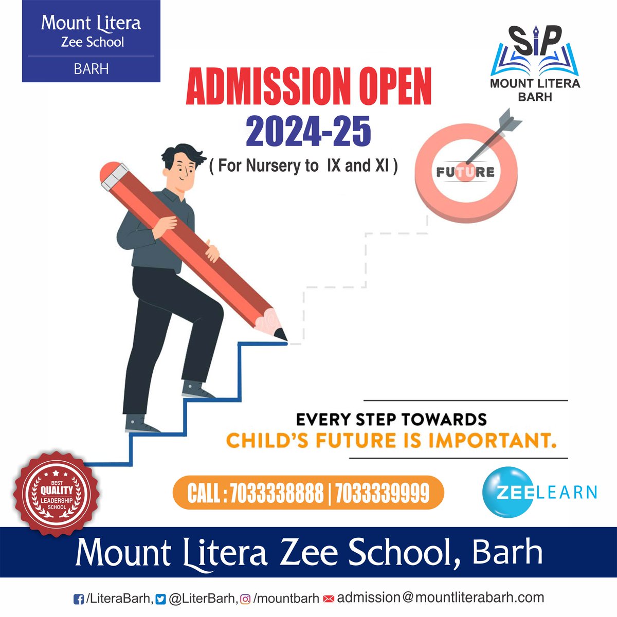 ✨✨𝐀𝐝𝐦𝐢𝐬𝐬𝐢𝐨𝐧𝐬 𝐎𝐩𝐞𝐧 𝐅𝐨𝐫 𝟐𝟎𝟐𝟒-𝟐𝟎𝟐𝟓 ✨✨ Choose Mount Litera Zee School Barh for your child's bright future. Grab your chance to study in one of the best school chains in the country.