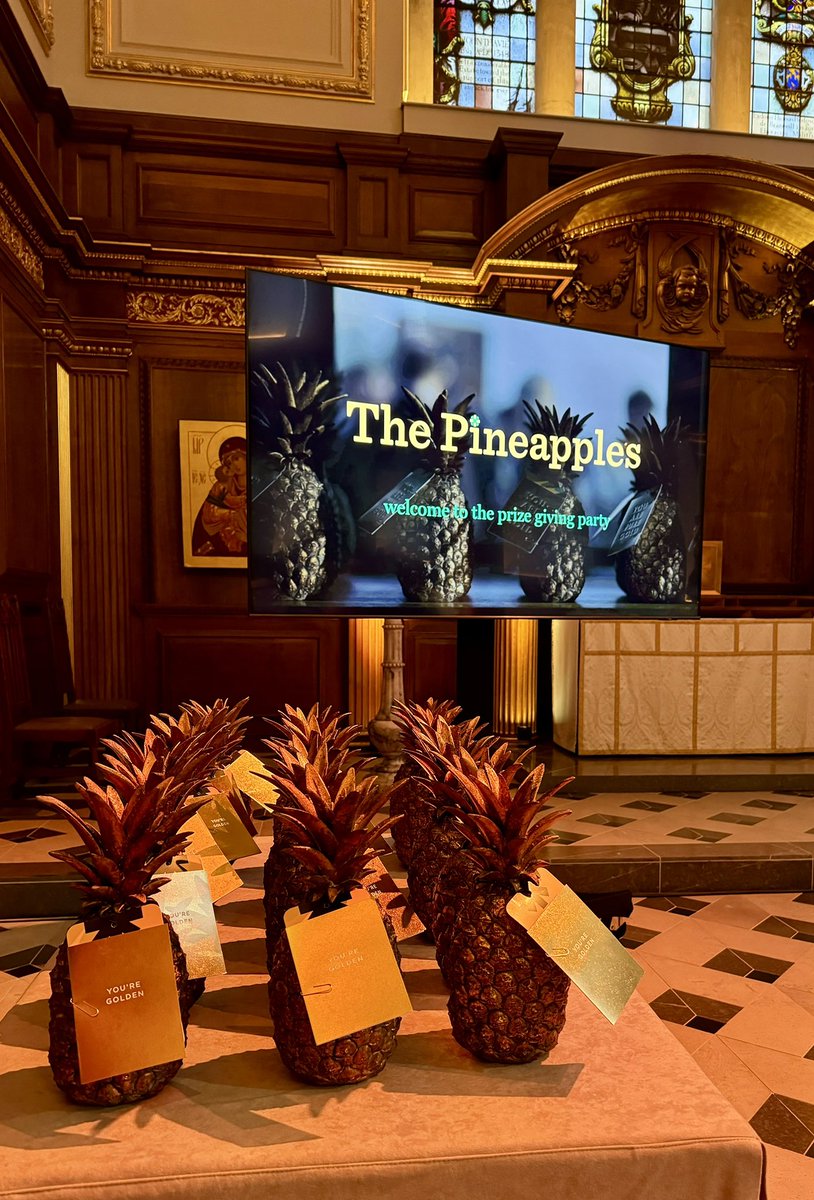 Rachel Bell (@rachelj_bell) on Twitter photo A great evening and one I love to be party of as a judge.
The Pineapples 🍍 thanks <a href="/festivalofplace/">Festival of Place</a> for driving forward difference in the industry. 🙏 A great evening and one I love to be party of as a judge.
The Pineapples 🍍 thanks <a href="/festivalofplace/">Festival of Place</a> for driving forward difference in the industry. 🙏