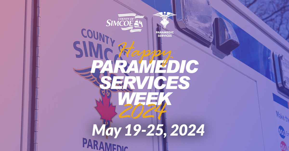 🚑 #ParamedicServicesWeek is almost here! Let's celebrate the incredible work of our @simcoecountyPS. This year's theme, #HelpUsHelpYou, puts a spotlight on the invaluable role of #paramedics, who are there for us when we need them most.
shorturl.at/T35v0

@Opseulocal303