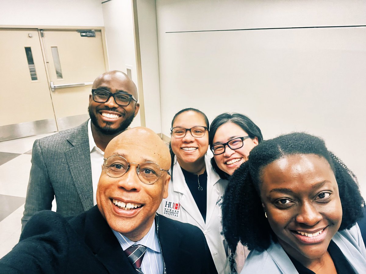 #HappyFriday from a few of the Docs @HowardU Hospital. Specialties represented in these pics include: bariatric surgery, general cardiology, interventional cardiology, orthopedic surgery, colorectal surgery, surgical oncology. We’re here. Come see us . #GoodVibes to all!