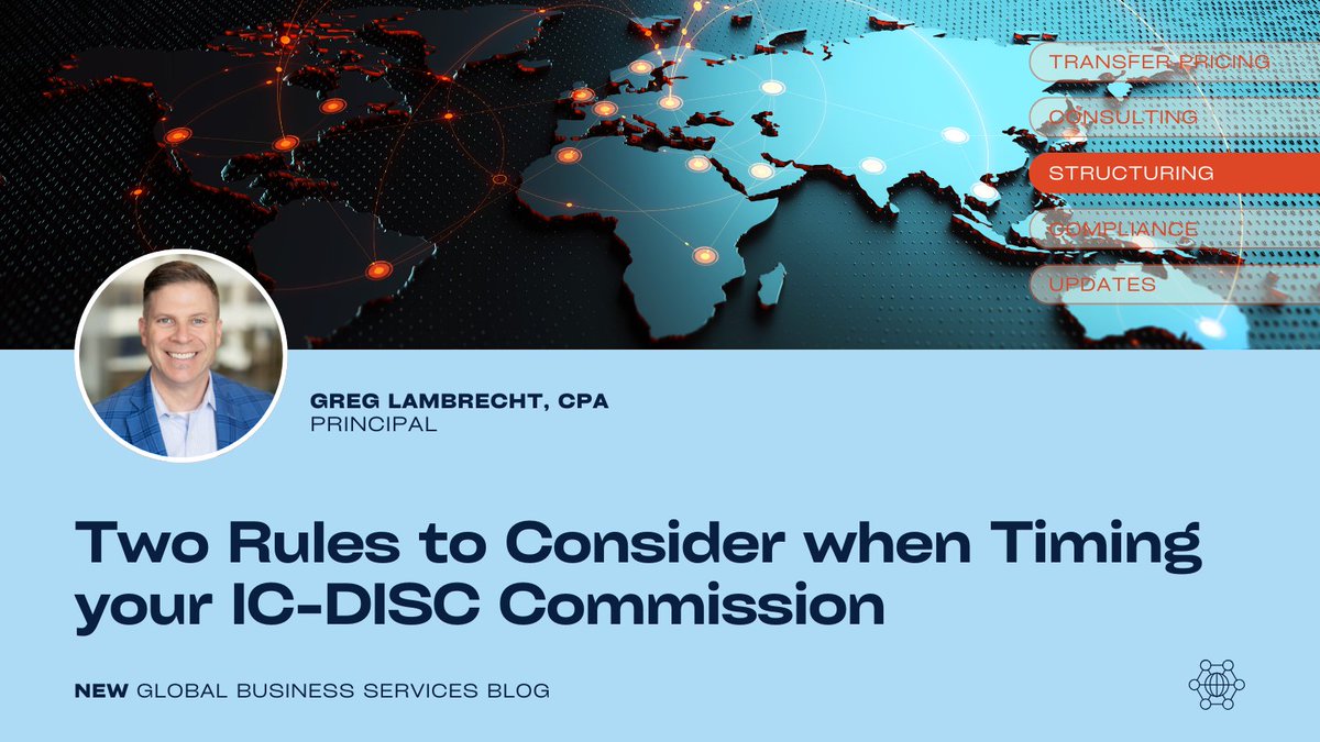 🔍 Curious about optimizing #ICDISC commissions?

Our latest #GlobalBusiness blog breaks down the critical 60-day and 90-day rules that can streamline calculations and payments, reducing stress and maximizing tax benefits.

Dive into the details: ow.ly/4Uwz50RKlb1