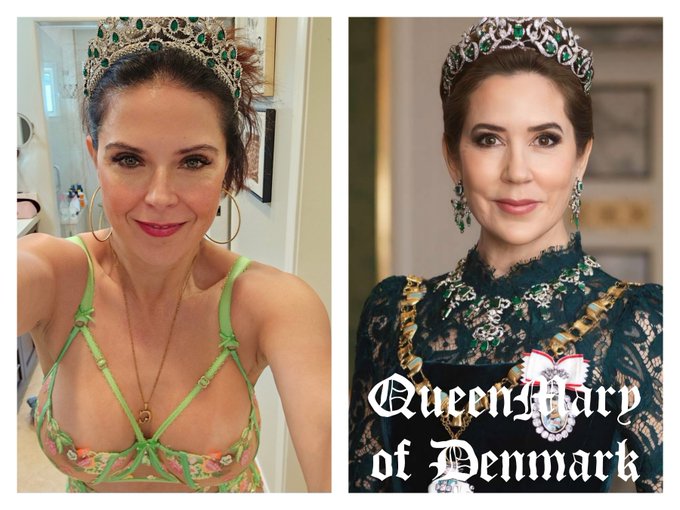 Ok.  I have a confession.  I'm actually the Queen of Denmark this whole time🇩🇰  But please.  No one tell