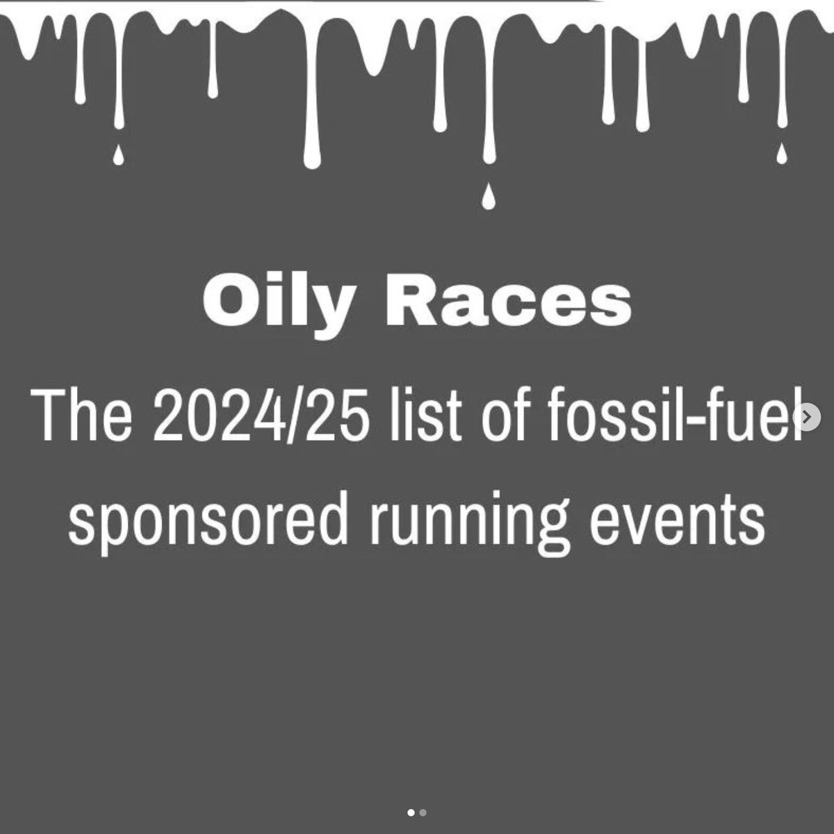 @TheGreenRunnerz have found 30 Oily Races thegreenrunners.com/oily-races-the… #SayNoToSportswashing #EffOffFossilFuels @badvertising11, @KickFossilFuels