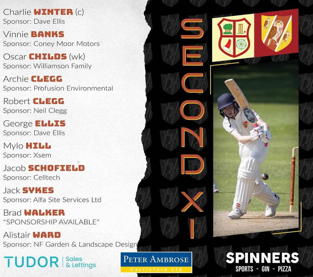 Saturday the 1st XI host Woodlands while the 2nd XI travel to the away ground!

12pm start

#methleycc