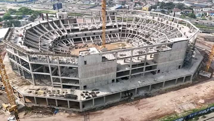 Kinshasa : Les travaux de construction de la salle de spectacle 'Arena' évoluent bien dans l'espace abritant le stade des martyrs