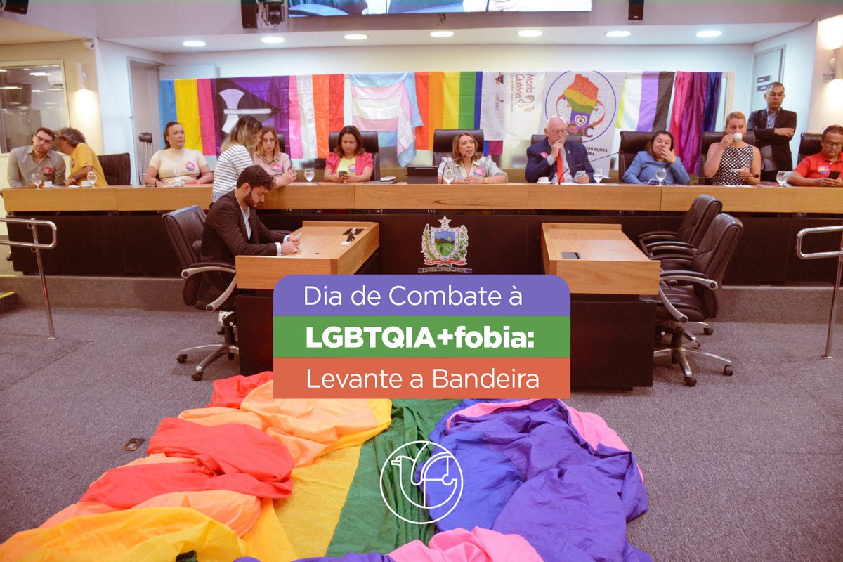 Diversidade, respeito e luta por um futuro plural!
Na ALPB, o Dia Internacional de Combate à LGBTfobia foi marcado por debates e ações concretas para fortalecer a luta pelos direitos da comunidade LGBTQIA+ na Paraíba!

#ALPB #Diversidade #Igualdade #Respeito