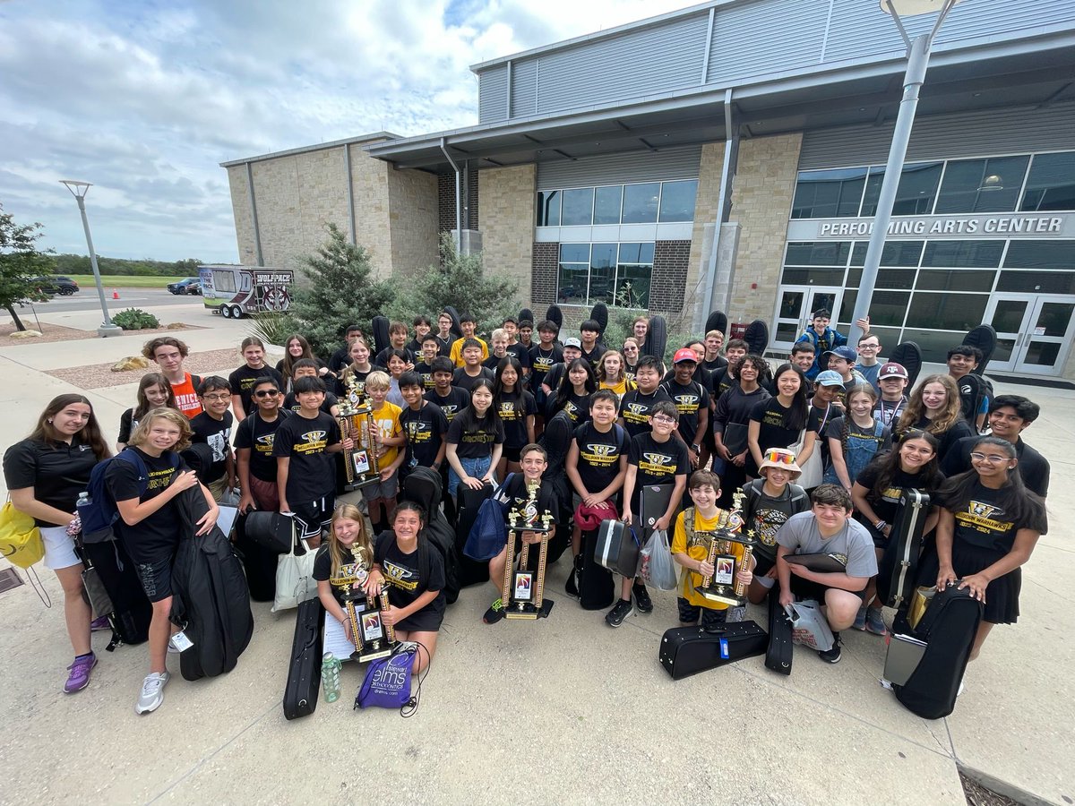 🎶 We did it! Our orchestra earned superior ratings trophies, outstanding performance trophies, and outstanding soloist medals today! 🎉 So proud of our talented musicians and their hard work. Let’s keep the music alive! #WMSWarhawks #SuccessCSISD