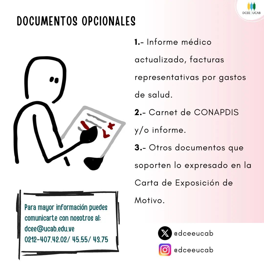 La #UCAB cuenta con 6⃣ programas de apoyo económico al estudiante. Chequea las diferentes alternativas de #becas disponibles para ti en📎goo.su/DWr5 Toda la info a través de 📲@dceeucab NOTA: si ya eres beneficiario #recuerda que también debes renovar.