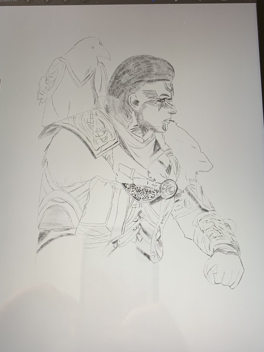 Work in progress of Eivor Varinsdottir 

#AssassinsCreed #AssassinsCreedvalhalla #Ubisoft #Artwork #Digitalart #Fanart #Sketch