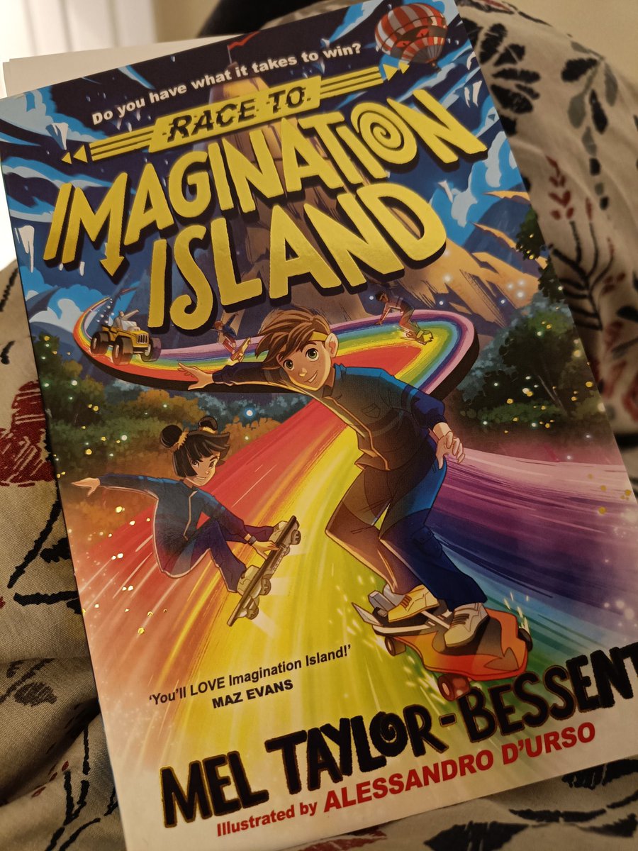 A brilliant start to a new series from the Uber talented @MelTBessent ! Race to Imagination Island is such a cool story and filled with a range of cool kids. @FarshoreBooks myshelvesarefull.com/2024/05/17/rac…