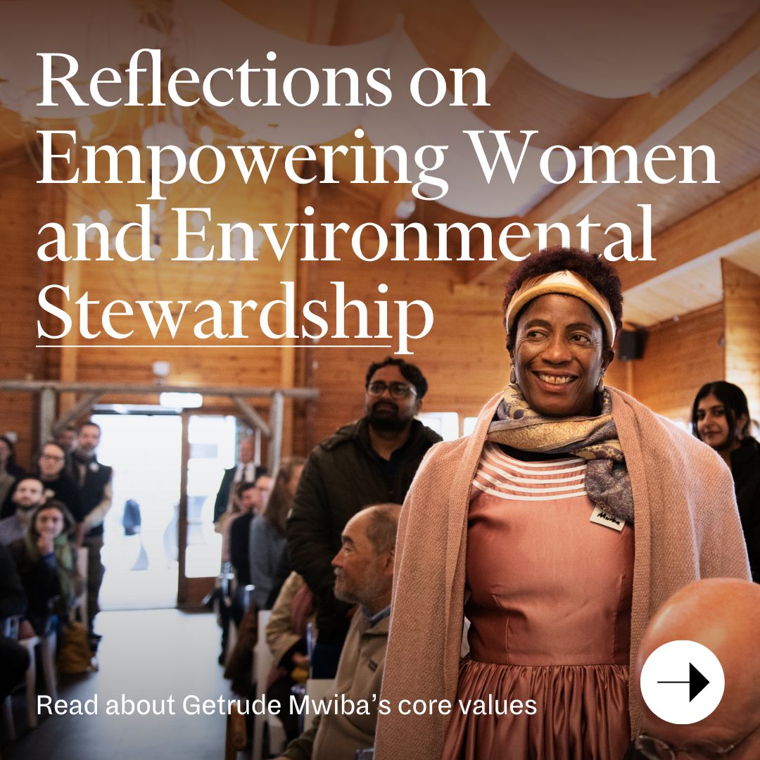 Getrude Mwiba, a community mobilisation and conservation education leader with By Life Connected, advocates for actively including women in the local economy and the sustainable management of forests. Read Getrude's blog to learn more: commonland.com/reflections-on…