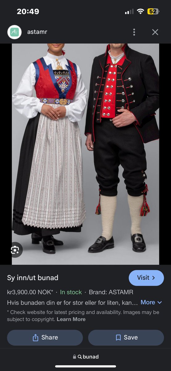 what the fuck      So this is bunad, norwegian traditional outfit and why is it so johannes    it also has a black hat