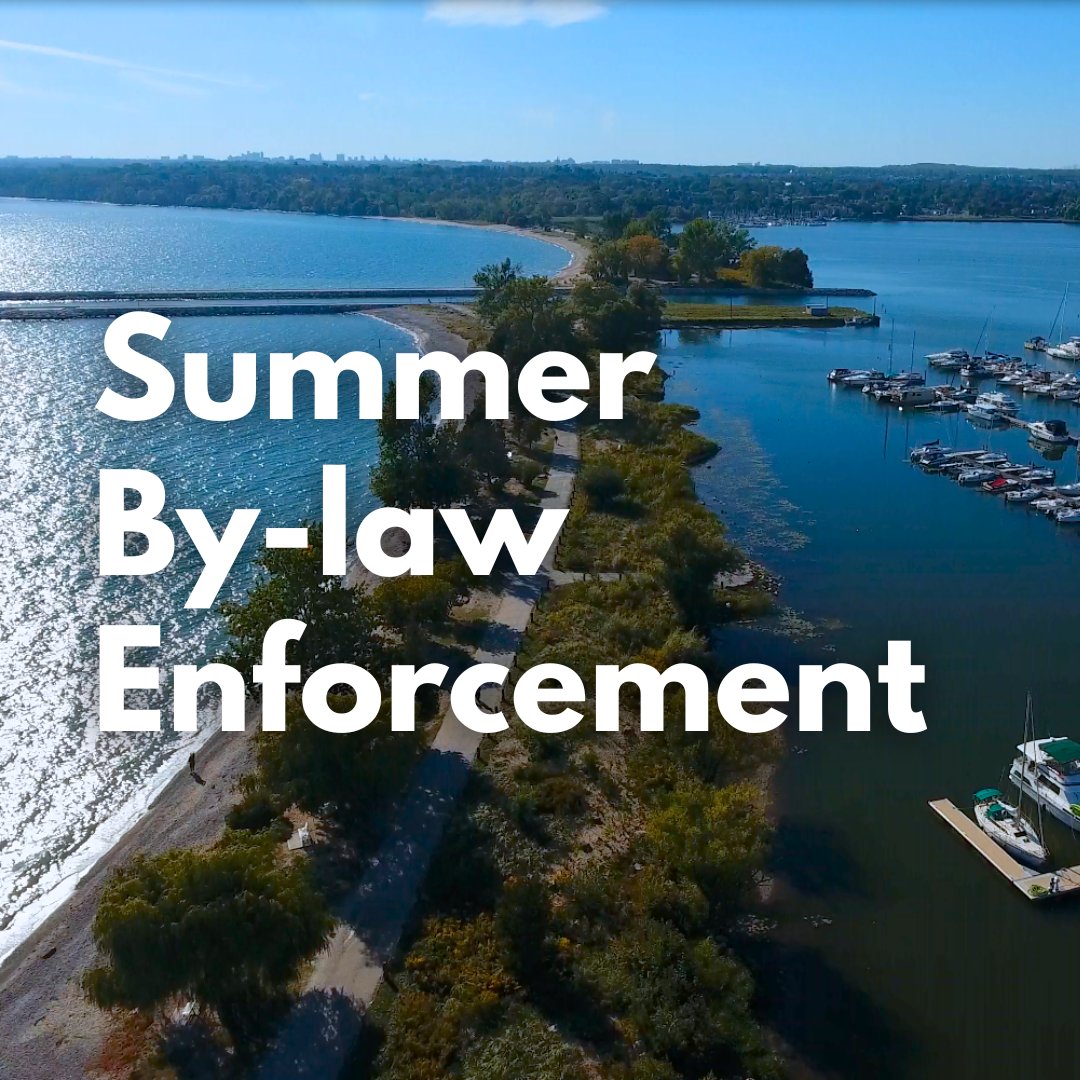 Summer By-law Enforcement is in effect⬇️ ✅Summer enforcement officers are scheduled daily 🪪Waterfront security patrol will be on-site 📽️24/7 security cameras are in place at Beachfront Park & Beachpoint Promenade Visit pickering.ca/waterfront to learn more.