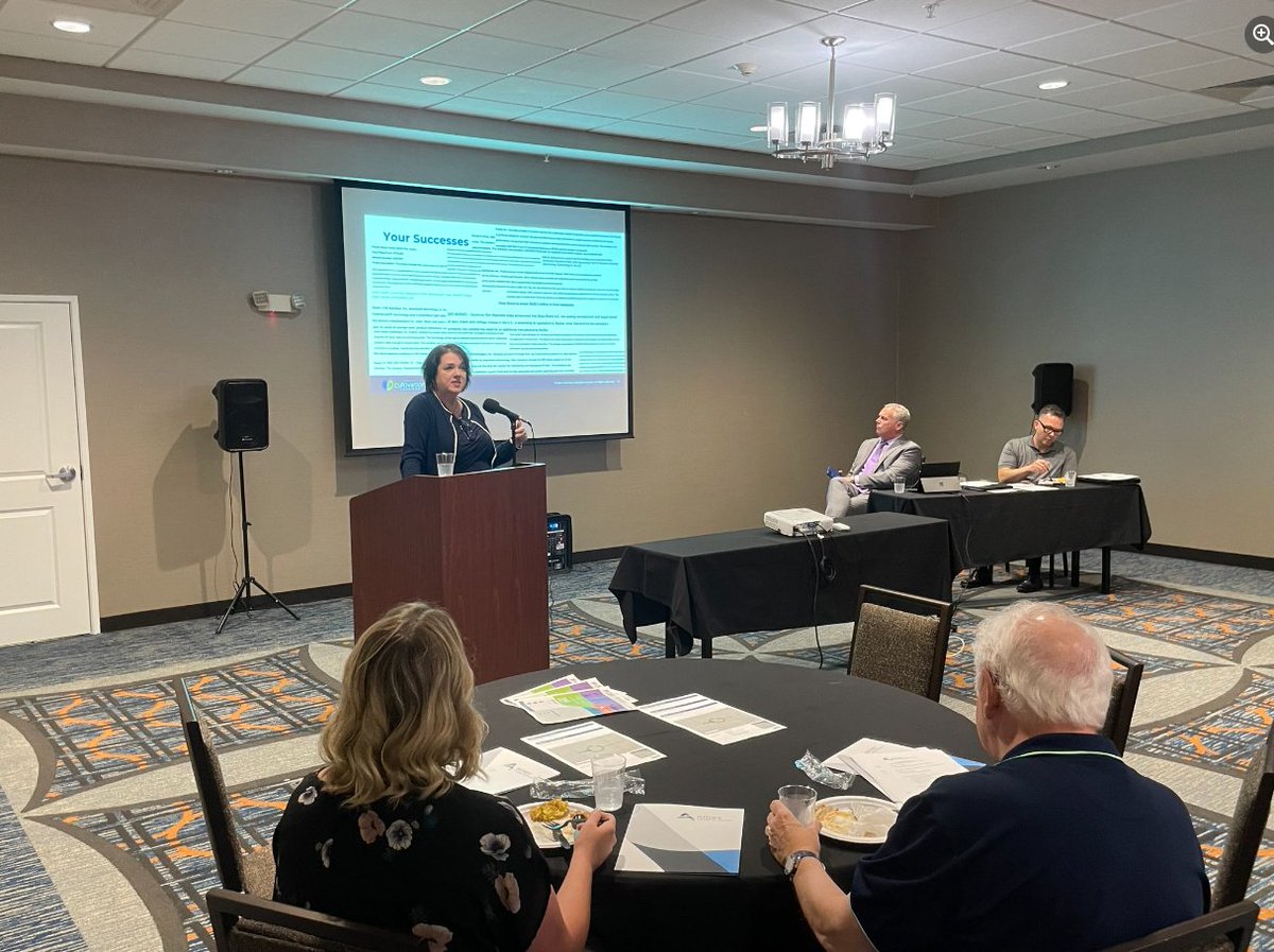 Thank you to Billi Hunt, Executive Director at America's Cultivation Corridor, for speaking at the Ames Economic Development Commission Board Meeting today. #SmartChoice