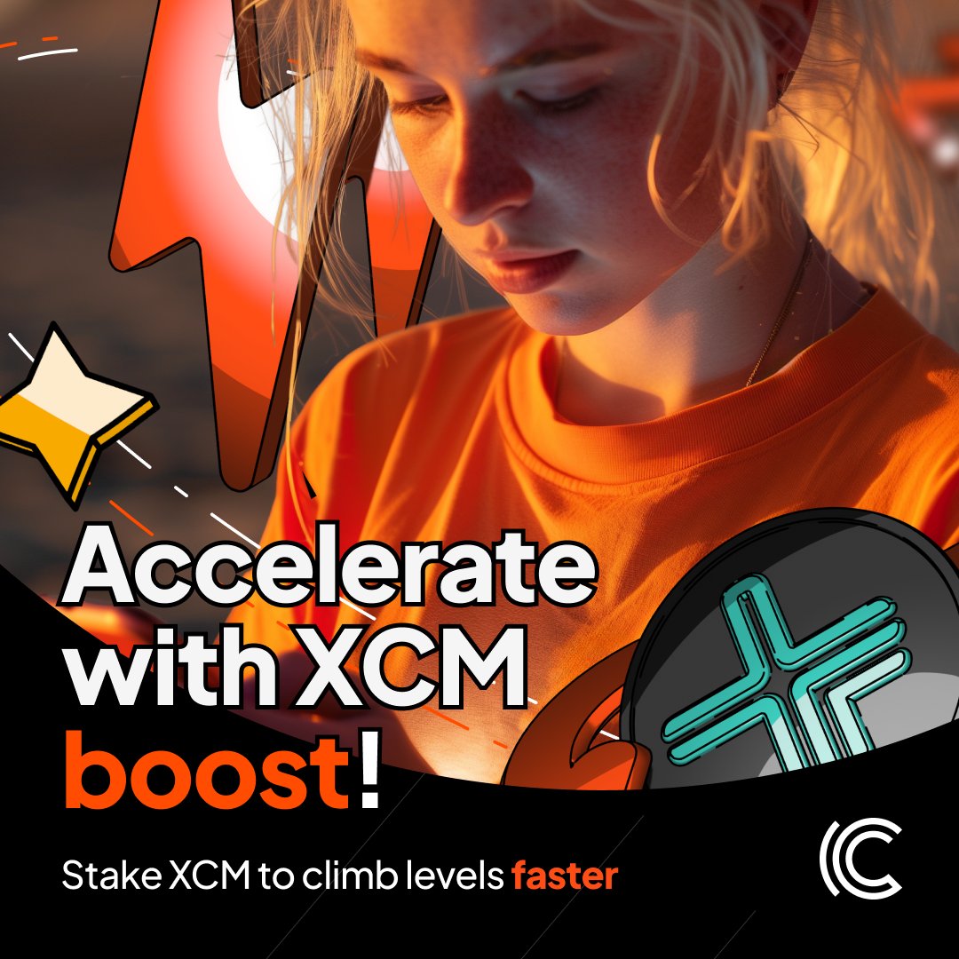 🚀 Climb Levels faster with XCM Boost! By staking XCM, you can increase the Points you earn from every trade. The more XCM you stake, the higher your Boost. Start staking today and watch your rewards grow! 🌟📈 #CryptoRewards #Coinmetro