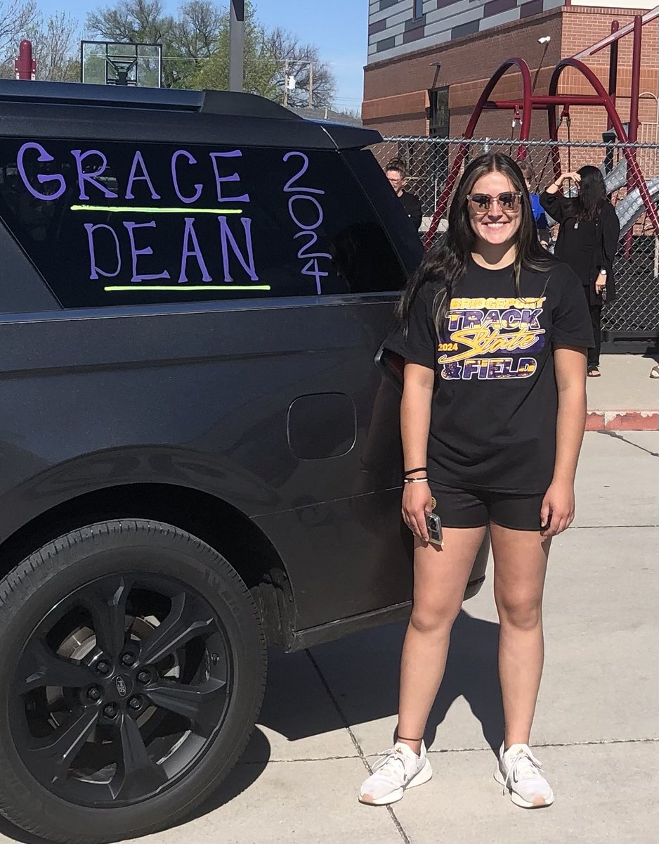 BridgeportGBB (@bridgeportgbb) on Twitter photo GRACE DEAN!!! 3rd place finish in discus at State with a best of 130’10”!!! Awesome performance!!! #GoDawgsGo GRACE DEAN!!! 3rd place finish in discus at State with a best of 130’10”!!! Awesome performance!!! #GoDawgsGo
