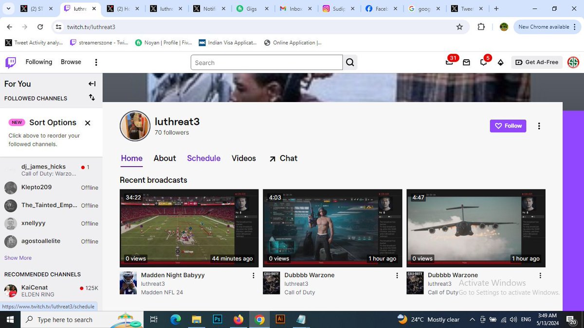 Twitch streamers📈 1. Follow @luthreat3 2. Comment your channel 3. Like | Repost Follow on Twitch: twitch.tv/luthreat3