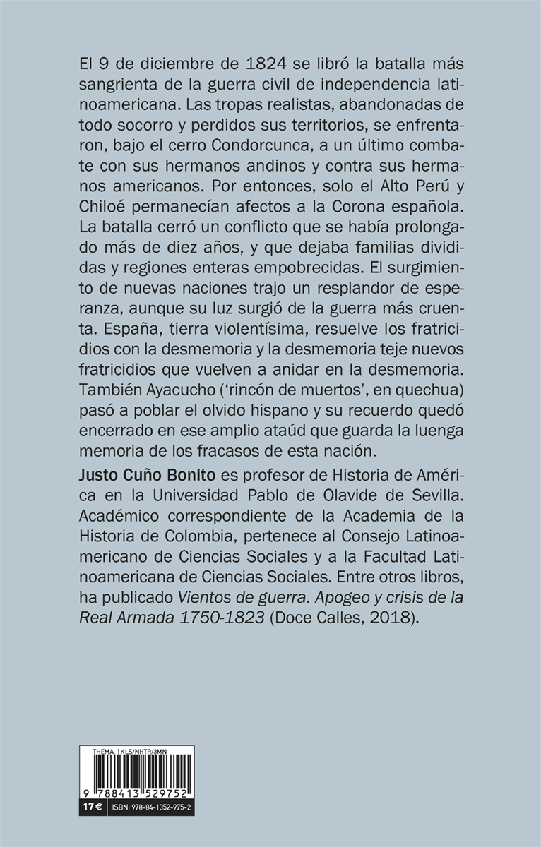'Ayacucho. La última batalla de la independencia americana', de Justo Cuño Bonito. #Novedad catarata.org/libro/ayacucho…
