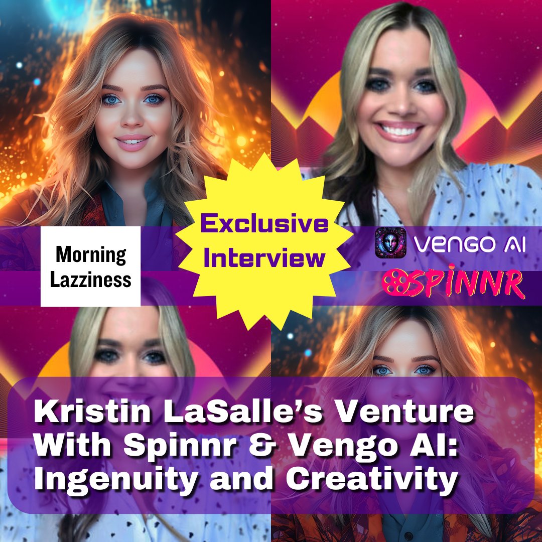 Kristin LaSalle, CMO and Co-Founder of Spinnr and Vengo AI, is a beacon of creativity and inclusivity, championing women in tech and inspiring others. #spinnr #womenintech #leadership #inspiration Read more: t.ly/P9hLQ