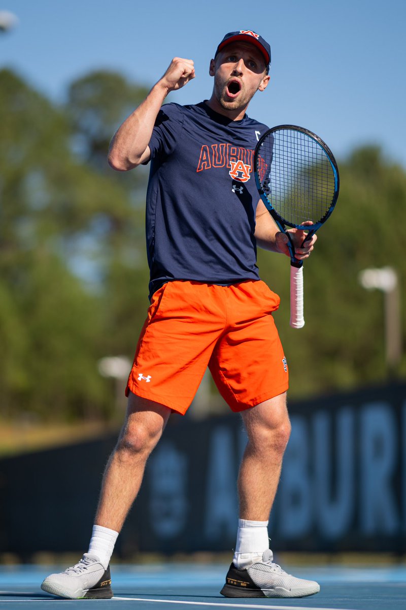 Finn is in 👊

@FMurgett has officially joined Tyler Stice in the field for the NCAA Singles Championship, which begins Monday

#WarEagle