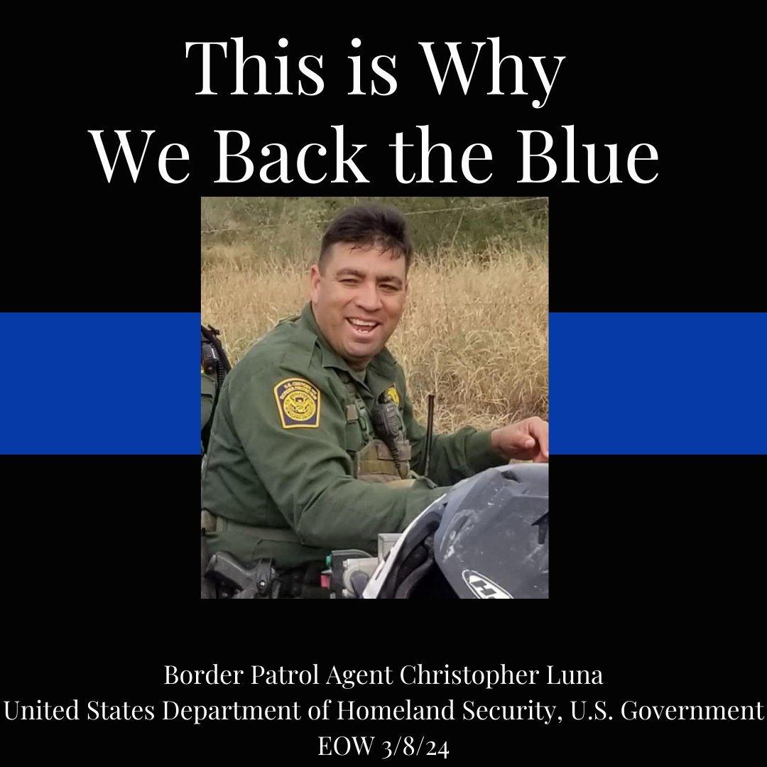 Today, we stand together to pay tribute to Agent Christopher Luna EOW 3/8/24 and express our gratitude for his service.
#supportingthefamiliesofallenlawenforcement #bluefamily #LawEnforcementFamilies #golfforcops #scholarships #thisiswhywebacktheblue #nationalpoliceweek