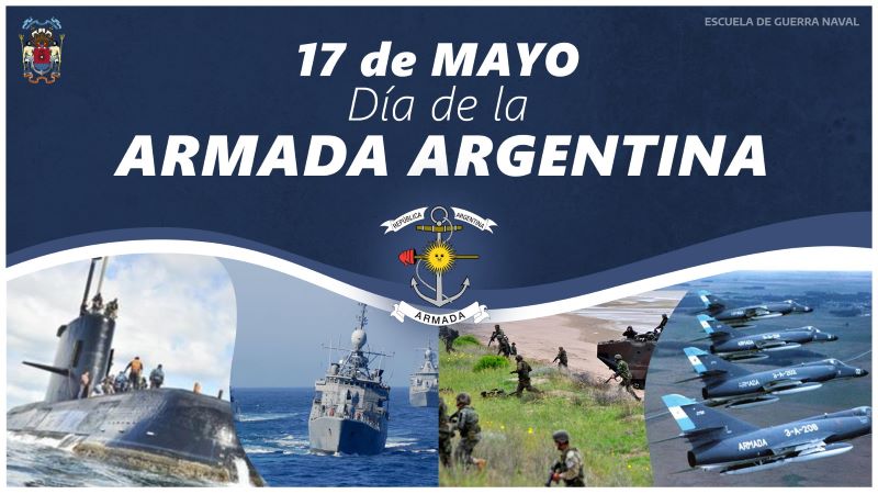 Mis respetos y saludos a los hombres y mujeres que integran la fuerza. Feliz día de la Armada Argentina!