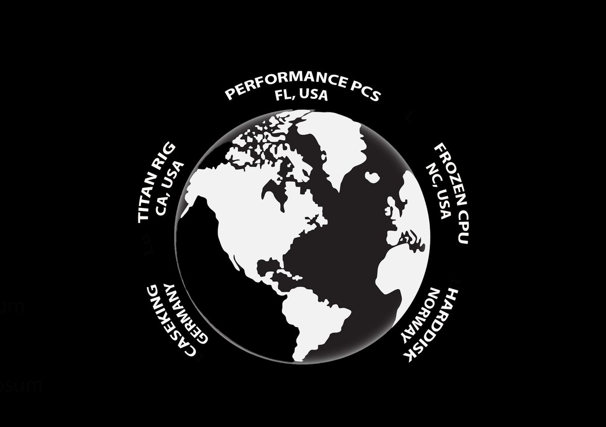 WE ARE AVAILABLE WORLD WIDE!! Check out our Authorized Retailers! @PerformancePCs - performance-pcs.com @TitanRigPC - titanrig.com @frozencpu - frozencpu.com @Caseking caseking.de @Harddisk harddisk.no