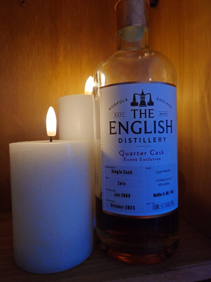 It's been a pleasure, however all good things come to an end @englishwhisky @English_Whisky