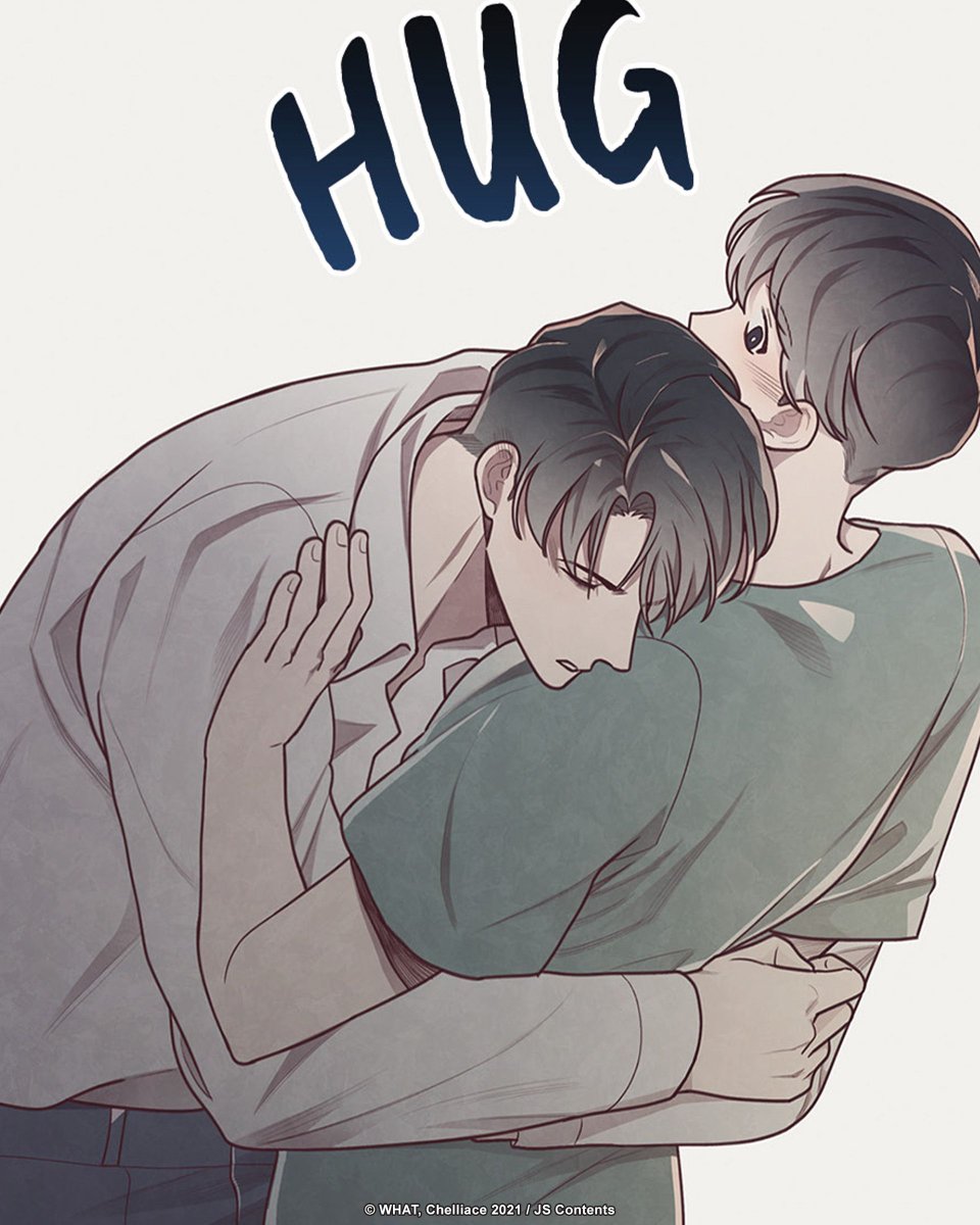 Jigeon's proximity and intimacy with Wooseo is purely a matter of business…right? With a hug like that, I'm not so sure... Tied to You, Vol. 1 is coming to print May 21st, so pre-order the first Ize Press BL manhwa now!: buff.ly/3wwQkGD