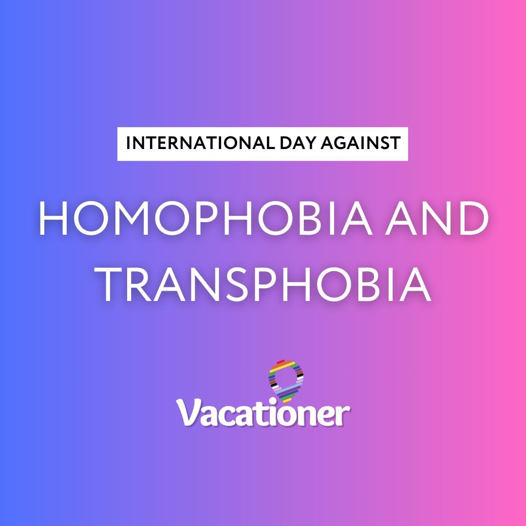 As it's International Day Against Homophobia, Biphobia, and Transphobia, we at Vacationer Magazine want to reaffirm our commitment to equality, inclusion, and acceptance for the whole LGBTQ+ community.

#IDAHOBIT 🏳️‍🌈🏳️‍⚧️