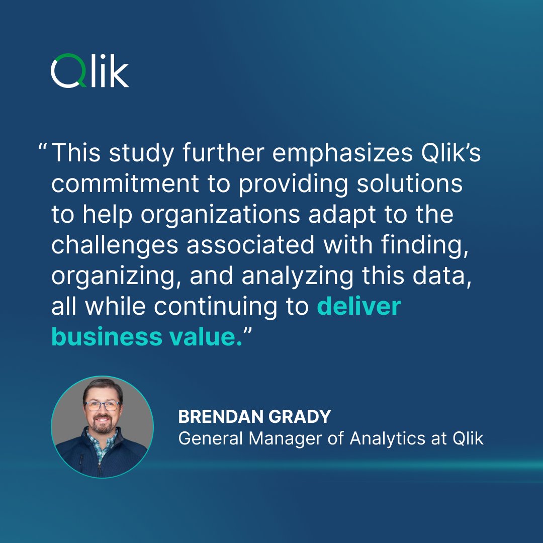 .@Forrester’s Total Economic Impact™ study showcases the revenue gains and cost reductions organizations are experiencing with Qlik Cloud Analytics. See what Qlik’s Brendan Grady has to say about ⬇️ and explore the study here: bit.ly/4aOVEDx
