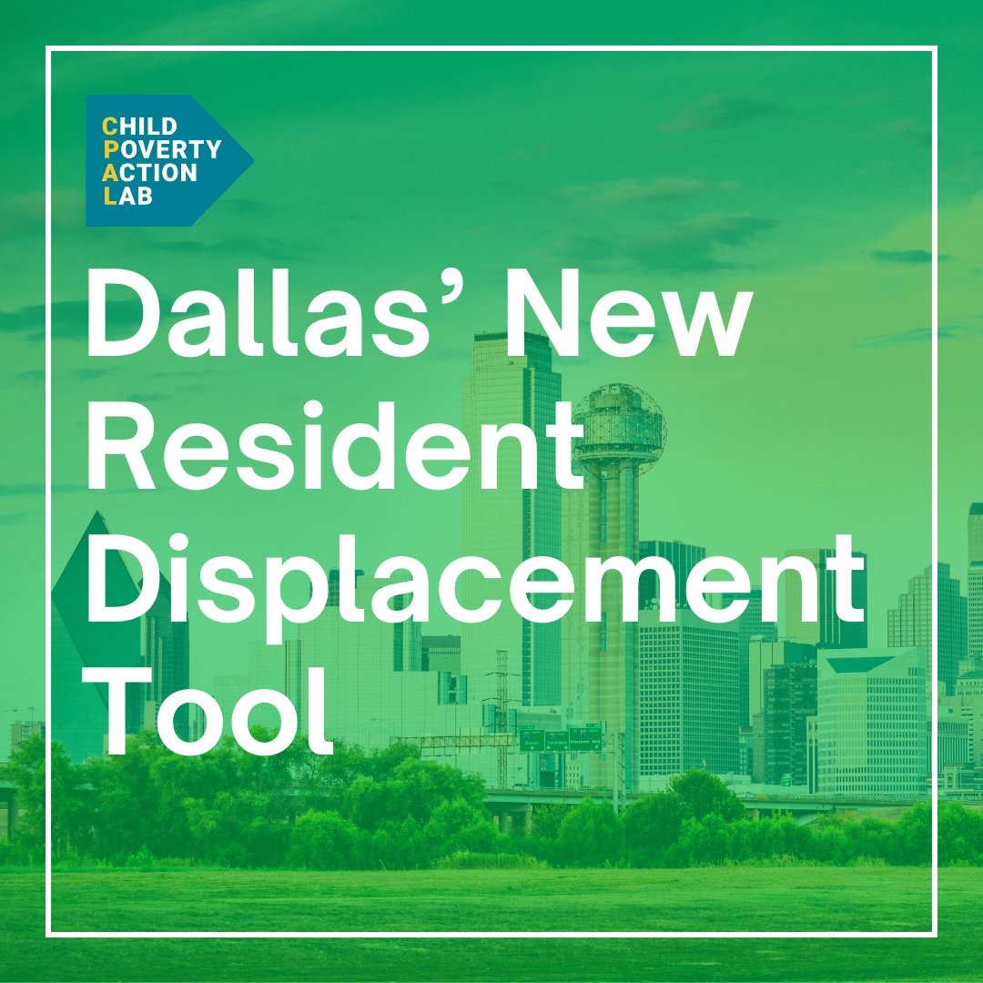 Discover Child Poverty Action Lab’s new tool mapping the risk of displacement in Dallas and Tarrant counties - made possible by @charlesschwab. By analyzing five key housing metrics, it highlights our most vulnerable areas. 🔗 bit.ly/44LdHJ1 #DallasHousingCoalition