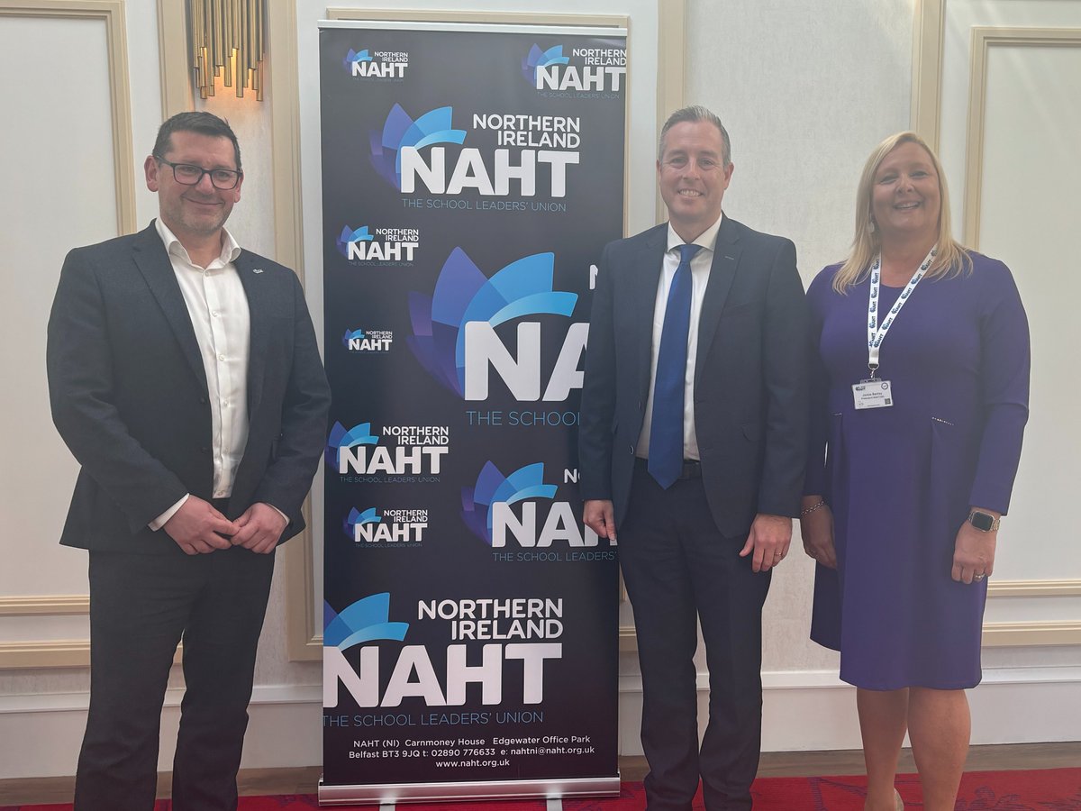 Education Minister @paulgivan addressed delegates at the @NAHT_NI Head Teacher's Northern Ireland School Leadership Conference today where he outlined his priorities and ambitious plans for the education sector.