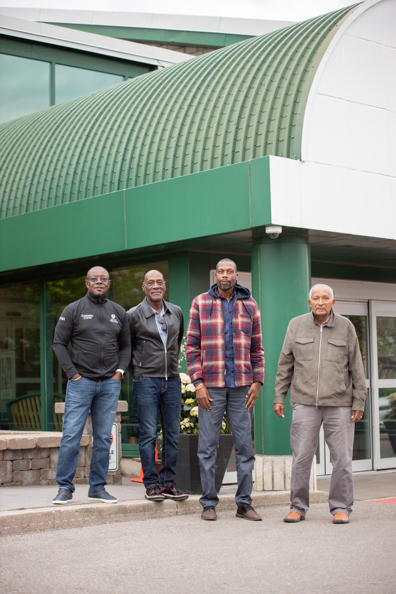 Last week, cricket legends Sir Andy Roberts, Sir Curtly Ambrose, Sir Richie Richardson, and Sir Vivian Richards visited Canada for the Night with the Knights Tour alongside The Spirited Band, offering lively entertainment. @T20_WC24 @ICC #loveantiguabarbuda #antiguaandbarbuda