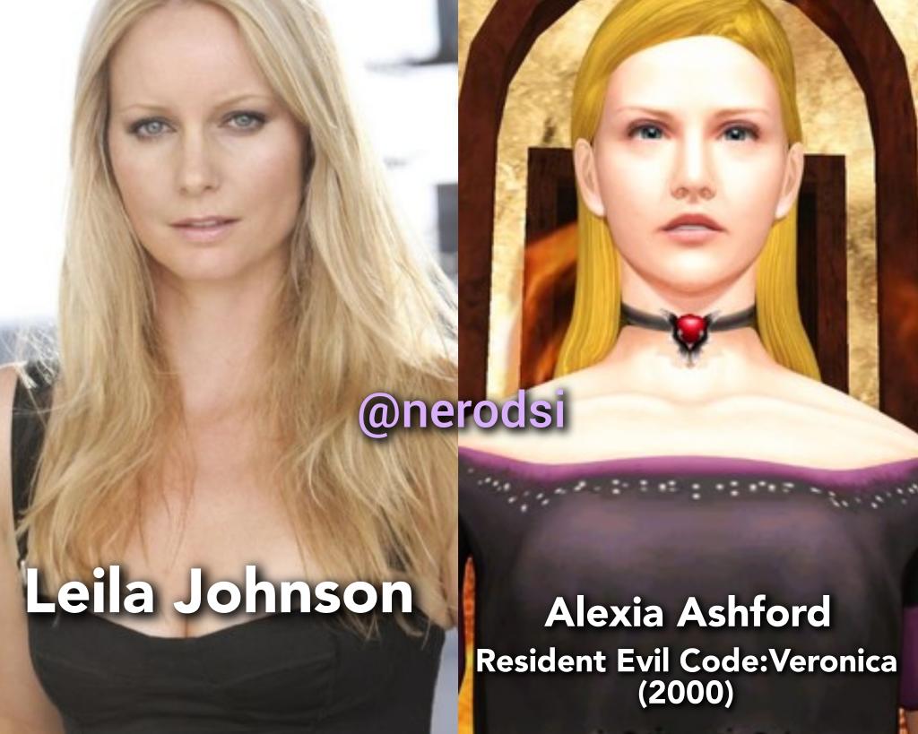 Leila Johnson is the voice actress for Alexia Ashford in Resident Evil Code: Veronica (2000) 

(Made by me)

#ResidentEvil #REBHFun #REBH28th #RE #AlexiaAshford #ResidentEvilCodeVeronica #CodeVeronica #Biohazard #survivalhorror #Capcom
