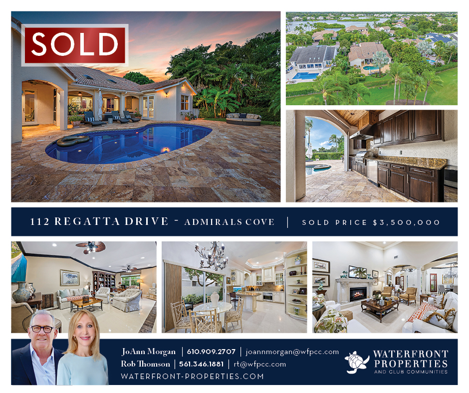 #SoldByWaterfront
Congratulations to JoAnn Morgan and Rob Thomson on another #happyseller!

📲 Contact JoAnn Morgan at 610-909-2707 or Rob Thomson at 561-346-1881 for all your #luxuryrealestate needs!

#jupiterflorida #southfloridahomes #floridahomes #realestate #workwiththebest
