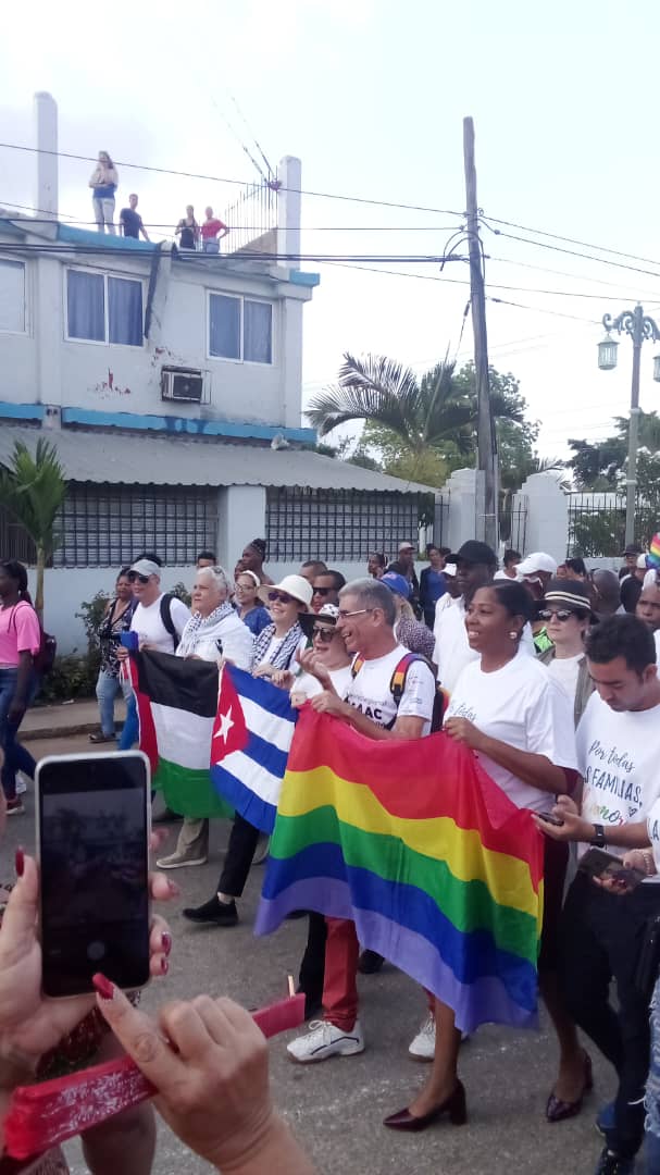 #Mayabeque celebró en el municipio #SanJoseDeLasLajas el Dia Mundial contra la Homofobia, la Transfobia y la Biogobia. Con la presencia de la Dr.C Mariela Castro, Directora del CENSEX y la Dr.C Lis Cuesta Peraza Directora de Eventos Cultura- Turismo del Mincult.