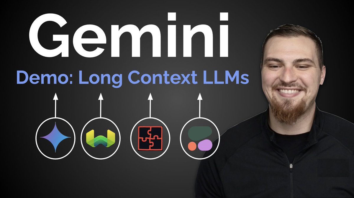 Gemini Pro 1.5 and Gemini Flash!! ✨🔥 I am SUPER excited about long context LLMs! I put together a quick video walking through a Lost in the Middle / Needle in the Haystack test, using Gemini for Re-Ranking, and something I think is really exciting and gamechanging ... 🥁 ...