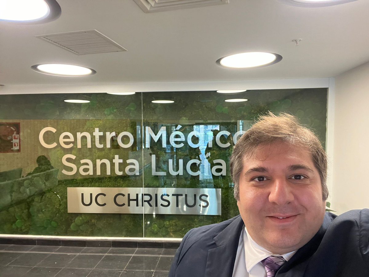 Hoy visité por primera vez el Centro Médico Santa Lucía de @ucchristus 
Me impresionó el nivel de la infrastructura y del equipamiento, que se acompaña de la calidad de la Medicina UC.