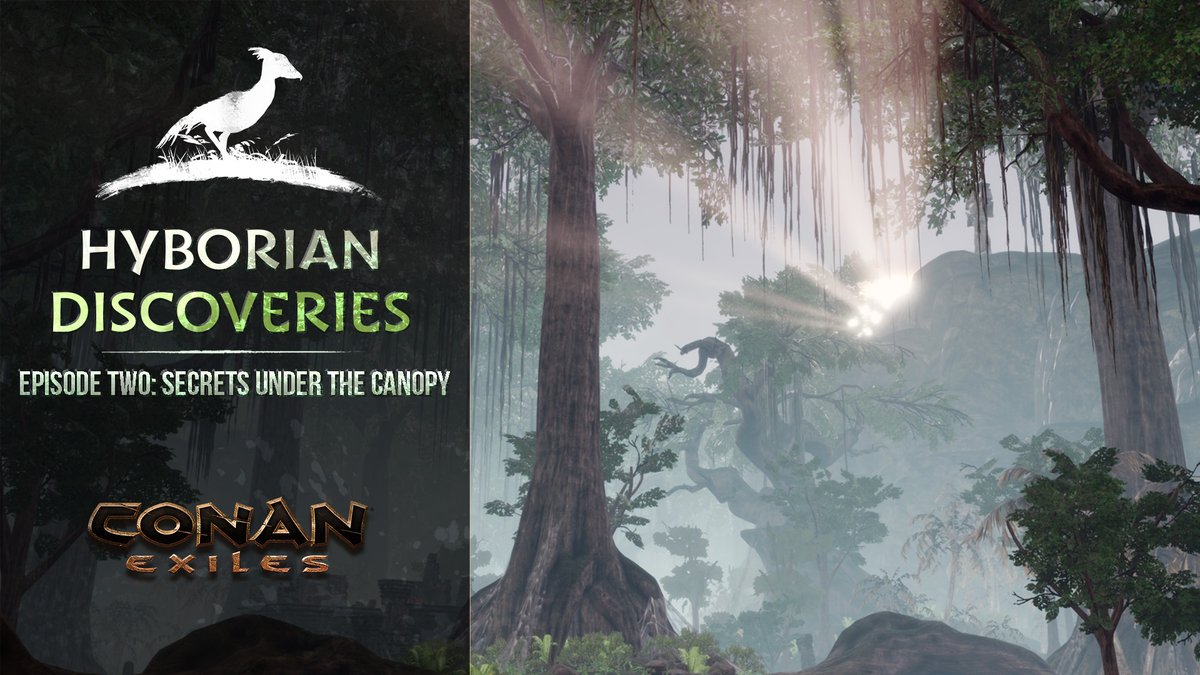 Exiles, the next episode of our Hyborian Discoveries series, Secrets Under The Canopy, is up on our YouTube! 🌳 youtu.be/tNRCr0PnAWg Join us as we journey through the jungle of the Exiled Lands.