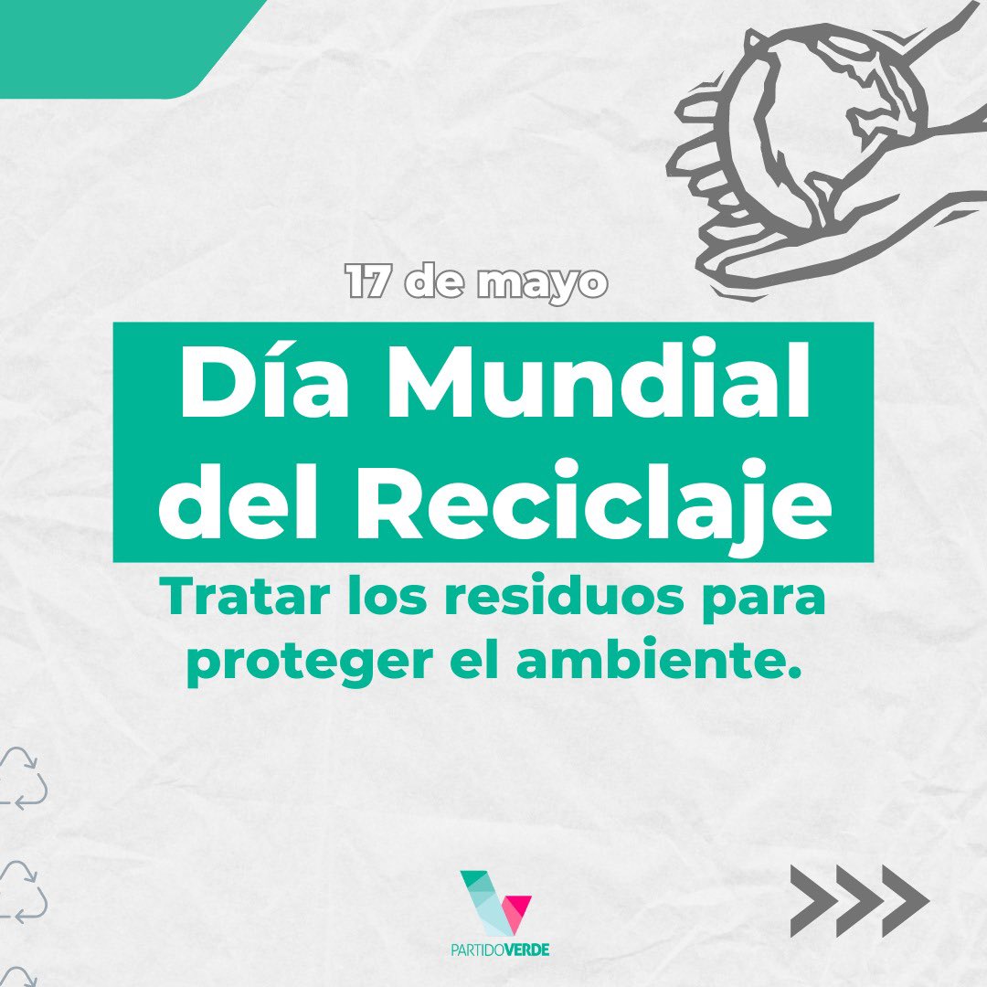 ♻️🗑️🌎🙌🏻🍃 Cada 17 de mayo, el mundo se une para celebrar el #DíaMundialDelReciclaje, una fecha establecida por la UNESCO en 2005 con el objetivo de sensibilizar sobre la importancia de tratar los residuos como lo que realmente son: recursos valiosos.