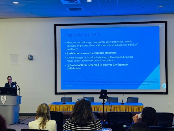 From racial disparities in maternal pregnancy outcomes to cardioobstetrics management. <a href="/NorthwellHealth/">Northwell Health</a> <a href="/CardioNerds/">CardioNerds</a> <a href="/EugeniaGianos/">Eugenia Gianos MD</a> #CVWomensHealth #NorthWellP2l #MedicalAbortionSafety