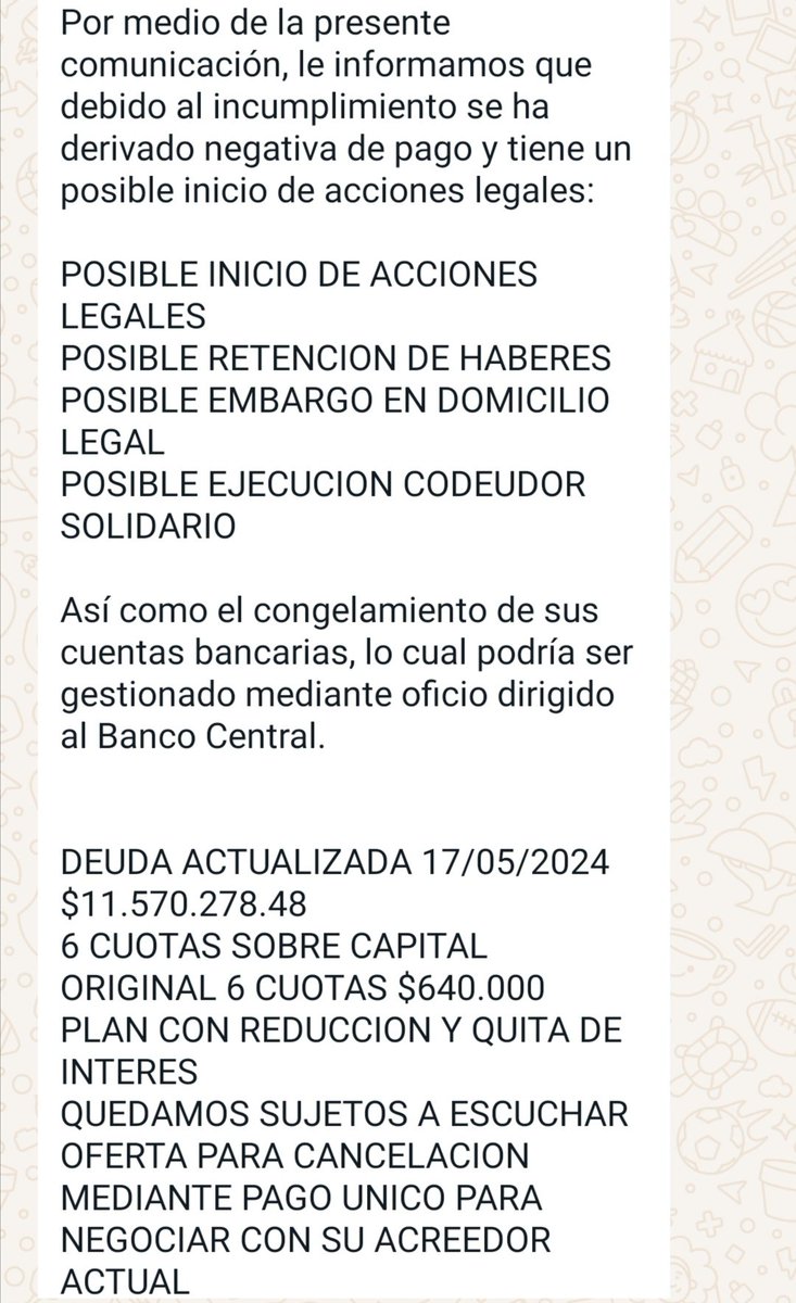 Creditos UVA pedi 140 mil pesos solamente  y les debo 11 millones jajaja se pasan estos hdp. Más pagas más debes. 
Público mi situación personal para los que piensan que este crédito es opción de algo.
<a href="/SenadoArgentina/">Senado Argentina</a> resuelvan de una vez!!!! CRÉDITOS UVA PERSONALES y PRENDARIOS