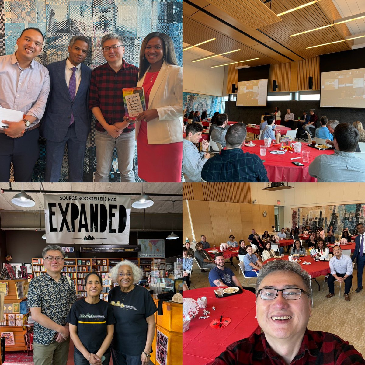 Thnx to @thekresgefoundation for a wonderful afternoon. Keep doing great work in Detroit. Look forward to connecting again soon! @kd_welch , Randal and Jonathan! Thanks @sourcebooksellers for providing the books! @littlebrown