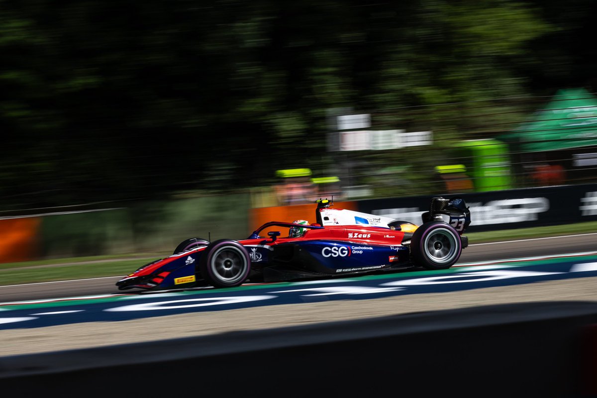 Day 1 finito! 💙 Solid work from Richard Verschoor and Roman Staněk today in the @Formula2 qualifying session. Now it’s time to be focused for tomorrow’s sprint race. Forza ragazzi! 👊🔱 #TridentTeam #TridentMotorsport #formula2 #f2 #imolagp