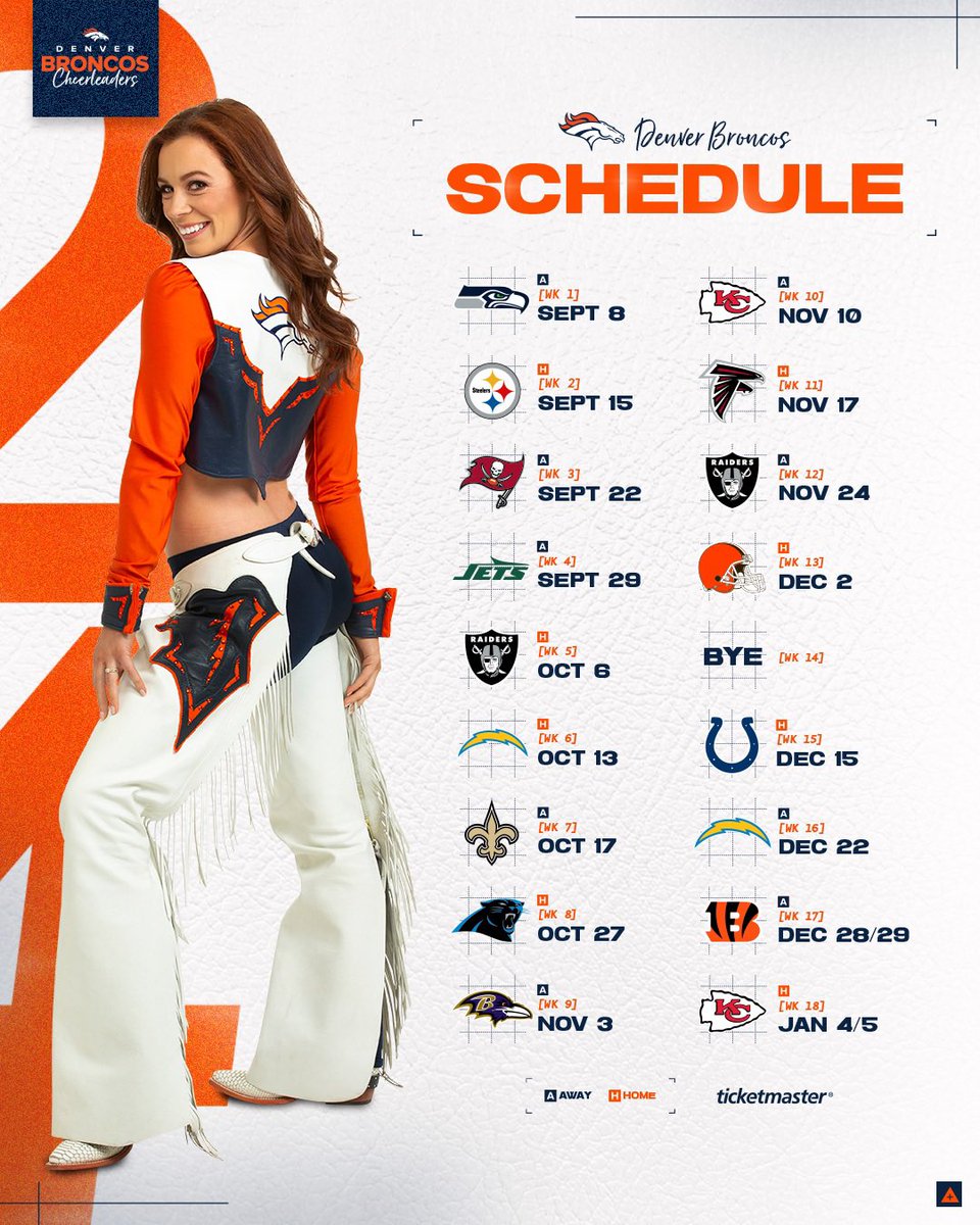 The countdown to kickoff has officially begun! 🗓️ #DBC2024 | #NFLScheduleRelease