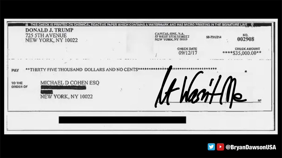 Do I have this right? Republicans want us to believe that Michael Cohen mortgaged his house and worked with Trump CFO Alan Weisselberg to get reimbursed $130,000 for his hush money payment to Stormy Daniels and they both hid it from a micromanaging Donald Trump and forged his