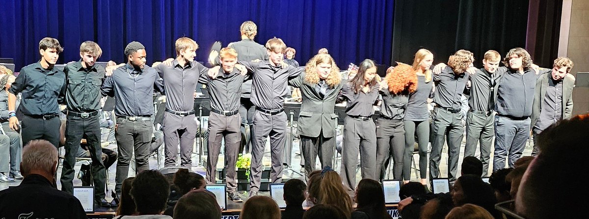 Congratulations <a href="/olathewestband/">Olathe West Band</a> 2024 Graduates! Tonight's the night! 🎓