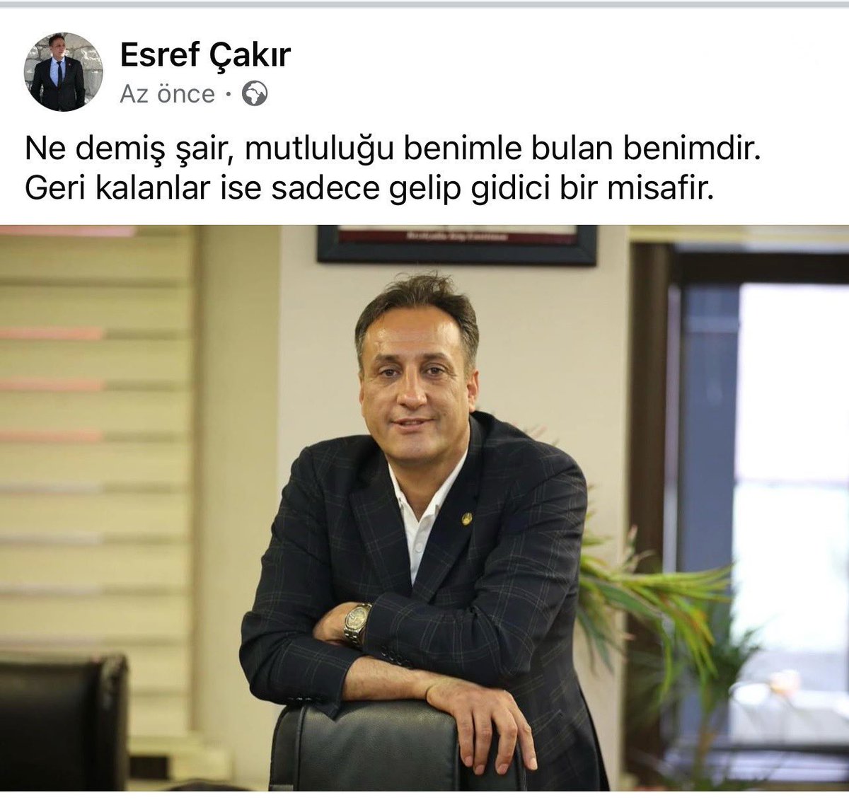 ‼️ İzmir Büyükşehir belediye meclis üyesi ve Buca belediye başkan yardımcısı eşref çakır imana gelmiş‼️ @Esref__cakir @herkesicinCHP @eczozgurozel @gorkemdumanbuca @cagdaskayachp